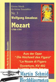 Aus er Oper "Die Hochzeit des Figaro" - Ouverture, KV 492 (5Trompeten) 