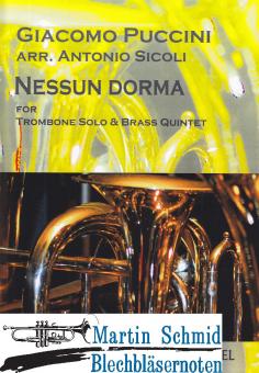 Nessum Dorma (Solo Trombone.Brass Quintet) 