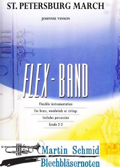 St.Petersburg March (5-Part Flexible Band and Opt. Strings) (HL Flex-Band) 