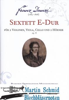 Sextett E-Dur op.15 (2Violinen.Viola.Cello.2Hörner) 