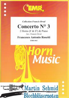 Concerto No.3 (2 Hörner in F/Es) 