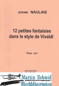 12 petites fantasies dans le style de Vivaldi 