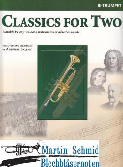 Classics for Two (Percussion.Piano ad lib)(Trumpet Part) 