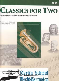 Classics for Two (Percussion.Piano ad lib)(Tuba Part) 