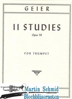 11 Etüden op.59 