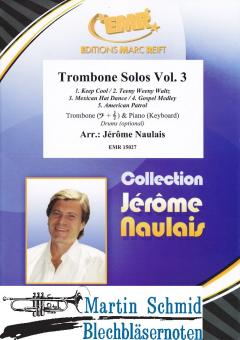 Trombone Solos Vol.3 (optional Drums) 