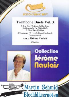 Trombone Duets Vol.3 (optional Drums) 