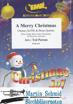 A Merry Christmas (Chorus SATB)(optional: Piano.Guitar.Bass Guitar.Percussions.DrumSet) 