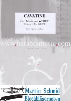 Cavatine from the Opera "Der Freischütz" (Horn in F/Es+Euph) 
