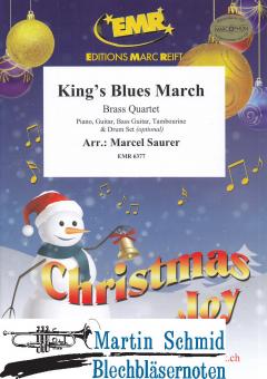 Kings Blues March (variable Besetzung.Piano.Guitar.Bass Guitar.Tambourine.Drum Set optional) 