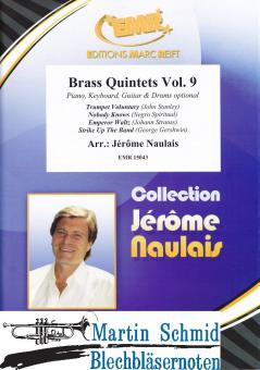 Brass Quintets Vol.9 (Piano.Keyboard.Guitar.Drums optional) 