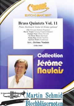 Brass Quintets Vol.11 (Piano.Keyboard.Guitar.Drums optional) 