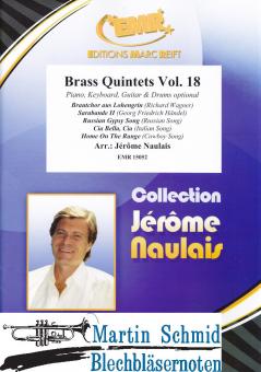 Brass Quintets Vol.18 (Piano.Keyboard.Guitar.Drums optional) 