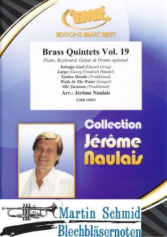 Brass Quintets Vol.19 (Piano.Keyboard.Guitar.Drums optional) 