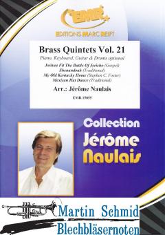 Brass Quintets Vol.21 (Piano.Keyboard.Guitar.Drums optional) 