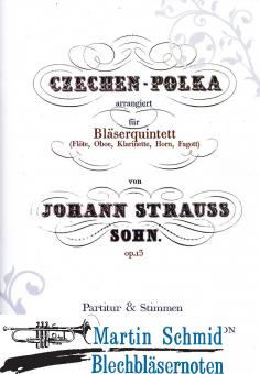 Czechen-Polka op.13 (Flöte.Oboe.Klarinette.Horn.Fagott) 