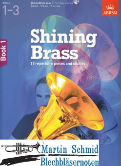 Shining Brass Book 1 (Grades 1-3) Solo-Part +CD 