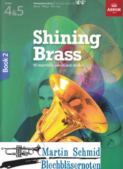 Shining Brass Book 2 (Grades 4&5) Solo-Part + CD 