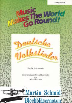 Deutsche Volkslieder (Trompete in B - 1. und 2. Stimme) 