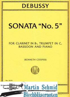 Sonata No.5 (Clarinet in Bb.Trumpet in C.Bassoon.Piano) 