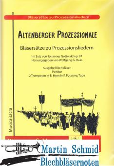 22 Bläsersätze zu Prozessionsliedern und Messe 