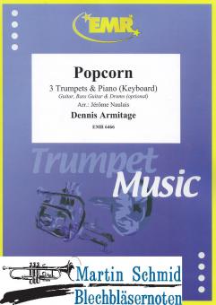 Popcorn (3Trp in Bb/C.Piano. - optional Guitar.Bass Guitar.Drums) 