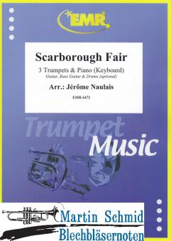 Scarborough Fair (3Trp in Bb/C.Piano. - optional Guitar.Bass Guitar.Drums) 