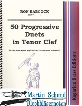 50 Progressive Duets in Tenor Clef 