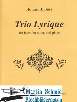 Trio Lyrique (Horn.Fagott.Klavier) 