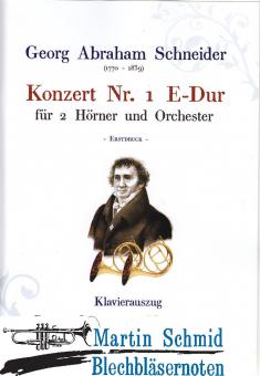 Konzert Nr.1 E-Dur 