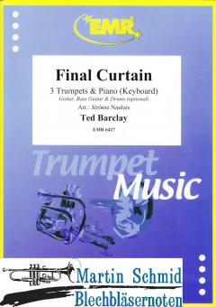 Final Curtain  (3 Trumpets.Piano/Keyboard - optional Guitar.Bass Guitar.Drums) 