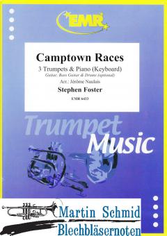 Camptown Races  (3 Trumpets.Piano/Keyboard - optional Guitar.Bass Guitar.Drums) 