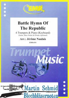 Battle Hymn of the Republic (4 Trumpets.Piano/Keyboard - optional Guitar.Bass Guitar.Drums) 