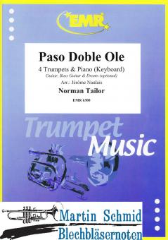 Paso Doble Ole (4 Trumpets.Piano/Keyboard - optional Guitar.Bass Guitar.Drums) 