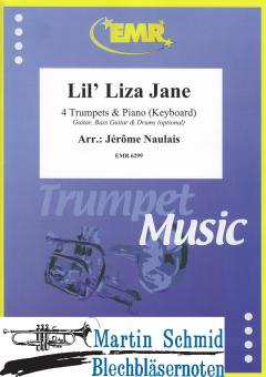 Lil Liza Jane (4 Trumpets.Piano/Keyboard - optional Guitar.Bass Guitar.Drums) 