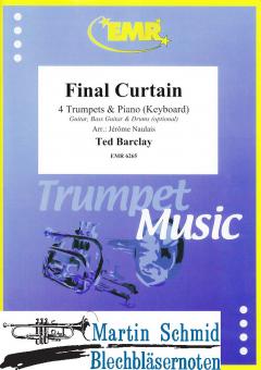 Final Curtain (4 Trumpets.Piano/Keyboard - optional Guitar.Bass Guitar.Drums) 