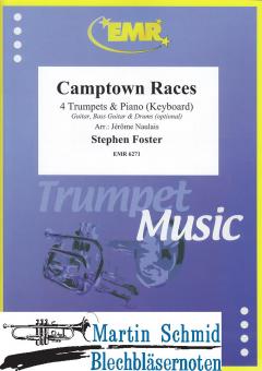Camptown Races (4 Trumpets.Piano/Keyboard - optional Guitar.Bass Guitar.Drums) 
