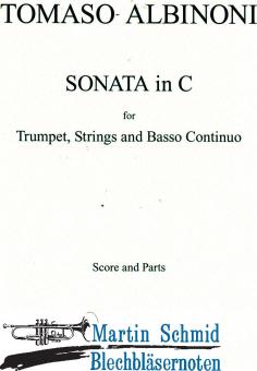 Sonate 1 C-Dur (Trp.Str.Bc) (Partitur + Stimmen) 