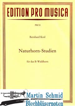Naturhornstudien für das B-Waldhorn 