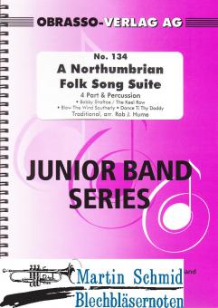 A Northumbrian Folk Song Suite (4Part & Percussion)(variables Besetzung) 
