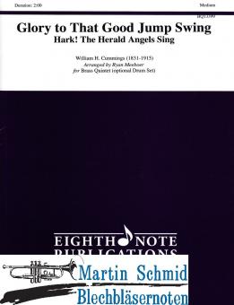 Glory to That Good Jump Swing - Hark! The Herald Angels Sing (optional Drum Set) 