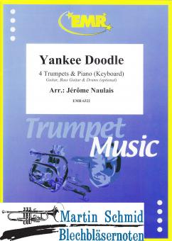 Yankee Doodle (4 Trumpets & Piano/Keyboard (Guitar.Bass Guitar.Drums optional)) 