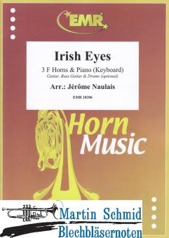 Irish Eyes (3 Horns in F.Piano/keyboard)(optional: Guitar.Bass.Guitar.Drums) 