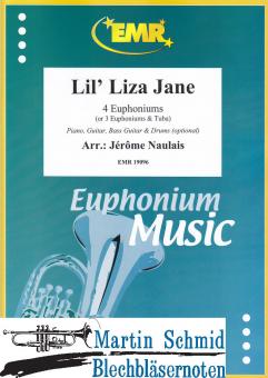 LilLiza Jane (4 Euphoniums or 3 Euphoniums.Tuba)(Optional: Piano.Guitar.Bass Guitar.Drums) 