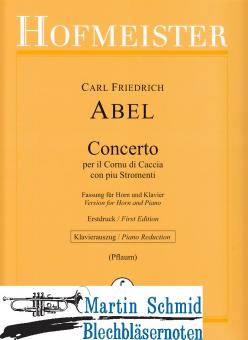 Concerto per il Cornu di Caccia con piu Stromenti (Horn in Es) 