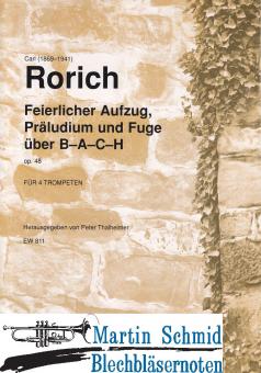 Feierlicher Aufzug, Präludium und Fuge über B-A-C-H op.48 