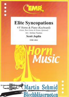 Elite Syncopations (4Hörner in F.Piano/Keyboard.optional Guitar.Bass Guitar.Drums) 