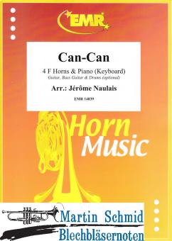 Can -Can (4Hörner in F.Piano/Keyboard.optional Guitar.Bass Guitar.Drums) 