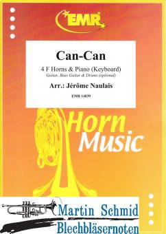 Can -Can (4Hörner in F.Piano/Keyboard.optional Guitar.Bass Guitar.Drums) 