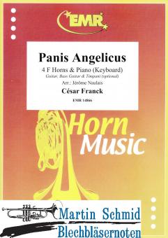Panis Angelicus (4Hörner in F.Piano/Keyboard.optional Guitar.Bass Guitar.Timpani) 